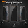 For Xiaomi Mi 10 / Mi 10 Pro ENKAY Hat-Prince 0.26mm 9H 3D Curved Heat Bending Privacy Anti-spy Full Screen Tempered Glass Film