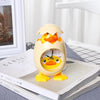 RP001 Cartoon Chicken Eggshell Chicks Alarm Clock Student Gift Children Bedroom Ornaments(Yellow)