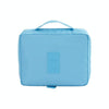 2 PCS Waterproof Make Up Bag Travel Organizer for Toiletries Kit(sky blue)