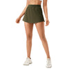 Women Sports Fake Two-Piece Quick-Drying Breathable Fitness Yoga Skirt Pants, Size: XL(Green)