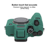 For Sony ILCE7RM5 / A7R5 Litchi Texture Soft Silicone Protective Case(Green)