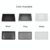 For Tesla Model Y 2021-2023 TPE Storage Organizer Under Car Seat, Style:with Cover(Black)