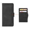 For Samsung Galaxy M56 5G Skin Feel Calf Texture Card Slots Leather Phone Case(Black)