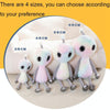 Funny Alien Doll Toy Simulation Alien Plush Children Comfort Dolls, Size: 48cm(Pink)