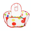 Folding Portable Baby Polka Dot Hexagon Indoor Ball Pool Game Fence 1.2 m in Diameter