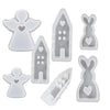 DIY Epoxy Easter Desktop Decoration Candle Silicone Mold, Spec: Rabbit 002