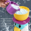 LXB-76 Baby Bathroom Penguin Windmill Playing Water Toy(As Show)