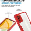For Samsung Galaxy A13 4G Acrylic + TPU 360 Degrees Full Coverage Phone Case(Blue)