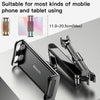 Yesido C117 Car Headrest Backseat Phone & Tablet Holder(Black)