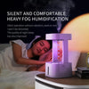 580ml Anti-gravity Humidifier Water Droplet Backflow Atomizer Aromatherapy Machine(Colorful Light)
