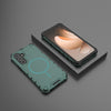For Samsung Galaxy A54 5G Grating Solid Color MagSafe Magnetic Phone Case(Green)