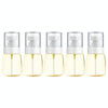10 PCS Portable Refillable Plastic Fine Mist Perfume Spray Bottle Transparent Empty Spray Sprayer Bottle, 30ml(Yellow)