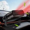 12V Black Car Heater Cold And Warm Wind Defrosting And Snow Demister