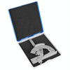 High Carbon Steel Non-parallax Trimmer Protractor Angle Measuring Ruler