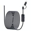 AN112 2 in 1 USB-C / Type-C + 8 Pin Interface 5.5mm HD Industry Endoscope, Length:5m Hard Tube