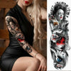 Large Arm Sleeve Waterproof Temporary Tattoo Sticker(TQB-082)