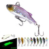 HENGJIA 4cm 4g Submerged Trembler Swimming VIB Luya Fish Bait Microbe Warbler Fake Bait(10)