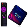 H96 Max V11 4K Smart TV BOX Android 11.0 Media Player with Remote Control, RK3318 Quad-Core 64bit Cortex-A53, RAM: 4GB, ROM: 64GB, Support Dual Band WiFi, Bluetooth, Ethernet, EU Plug