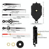 Shaft Length 23mm Quartz Pendulum Clock Movement DIY Movement Kits