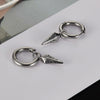 OPK GE933 1pair Personalized Vintage Stainless Steel Earrings