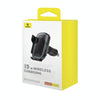 Baseus Milky Way Pro 15W Wireless Charging Electric Air Outlet Car Mount(Black)