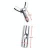 2pcs RV Tent 304 Stainless Steel Slide Rail Track Ring Screw Nut