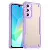 For Samsung Galaxy A56 5G Armor Glaze PC Hybrid TPU Phone Case(Purple)