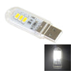 1.5W Flash Disk Style USB Light, 140LM 3 LED SMD 5630 Warm White Light with Touch Switch