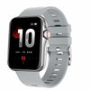 D07 1.7 inch Square Screen Smart Watch with Payment NFC Encoder(Silver)