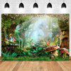 150 X 210cm Fantasy Forest Photography Background Cloth Cartoon Kids Party Decoration Backdrop(605)