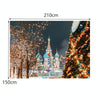 2.1m X 1.5m Christmas Photo Background Cloth Party Decoration Props(001)