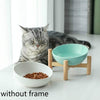 18cm/600ml Cat Dog Food Bowl Pet Ceramic Bowl, Style:Bowl(Orange)