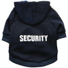 IDEPET Fleece Teddy Dog Hoodie, Navy, L (Medium Dogs)