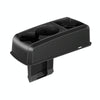 Car Seat Gap Armrest Cup Holder Storage Box(Black)