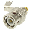 Right Angle BNC Male Compression Connector for Coax Cable