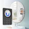Magnetic Suction Mobile Phone Grip Hands-Free Silicone Cellphone Mount Stand(Black)