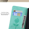 For Xiaomi Redmi 10 Rose Embossed Horizontal Flip PU Leather Case with Holder & Card Slots & Wallet(Green)
