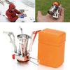 Outdoor Portable Ultra Mini Stainless Steel Gas Stove