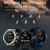 K28H 1.32 Inch Heart Rate/Blood Pressure/Blood Oxygen Monitoring Watch, Color: Silver Three