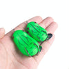 2 PCS HENGJIA Lure Sequins Double Hook Thunder Frog, Specification: 4.2cm 8g(Red Black Stripes)
