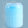 Pet Paw Cleaner Cup - Silicone Bristles, Medium, Blue