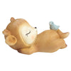 Cartoon Fawn Resin Statue Car Decoration Cake Decoration Gift(Pleasant)