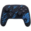 For Nintendo Switch Pro Game Handle Soft Shock Absorbing Silicone Protective Sleeve(Blue)
