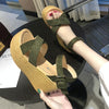 Sloppy Platform Suede Sandals, Shoes Size:36(Khaki)