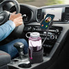 2 in 1 Multifunctional Car Cup Holder Extra Large Mobile Phone Holder(Black)