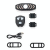 WEST BIKING Bicycle Remote Control Tail Light With Horn Tone(Black)