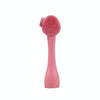 Hand-Held Silicone Cleansing Brush And Mask Brush Pink Single Head
