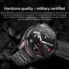 AK56 IP67 BT5.1 1.43inch Smart Watch Support Voice Call / Health Monitoring, Style:Silicone Strap(Silver)