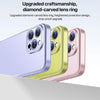 For iPhone 15 Pro Blade Slim AG Matte Shockproof Phone Case(Purple)