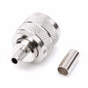 10x UHF Male PL259 Crimp Connector for RG58 RG142 LMR195